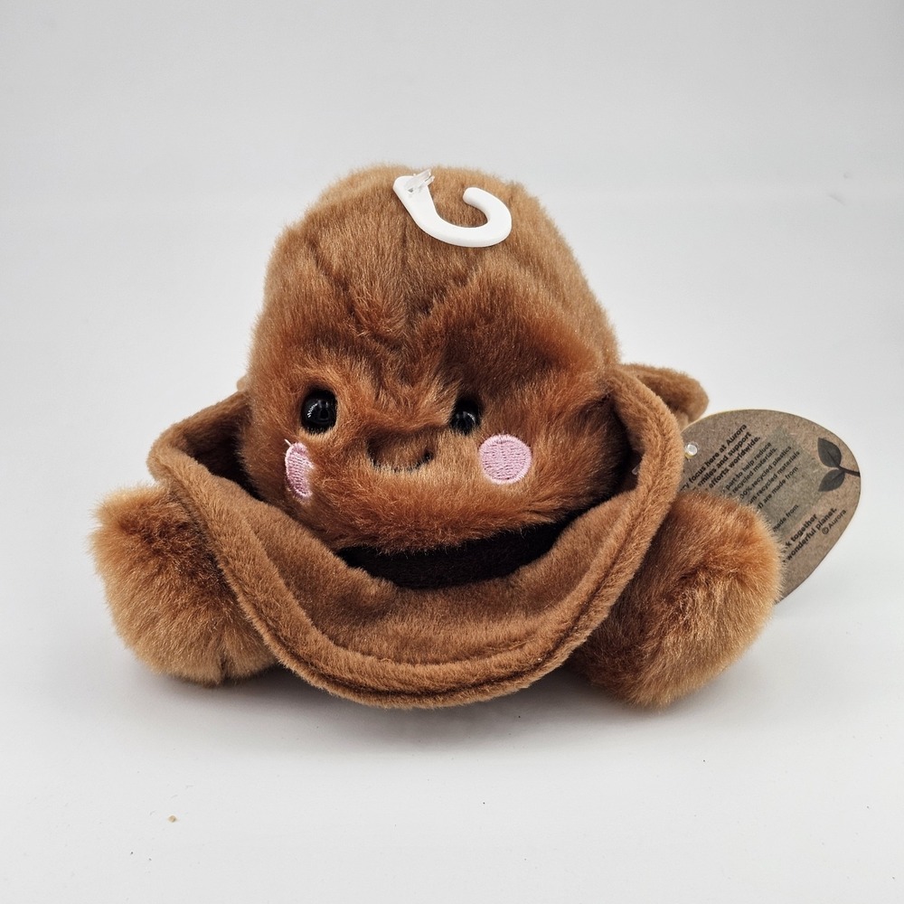 Aurora World Plush - Palm Pals -‎ ORVILLE COWBOY HAT (5 inch) Stuffed Animal Toy